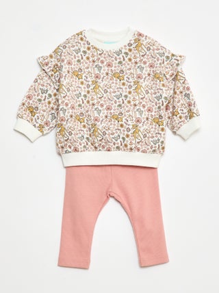 Conjunto 2 piezas sudadera + leggings 'Disney'