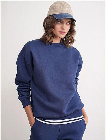 Conjunto acogedor de dos piezas de punto acanalado mixray