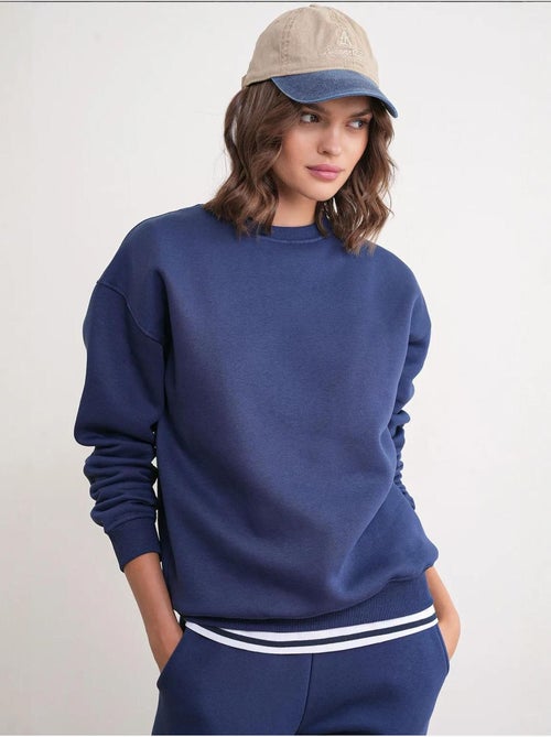Conjunto acogedor de dos piezas de punto acanalado mixray - Kiabi Conjunto acogedor de dos piezas de punto acanalado mixray - Kiabi