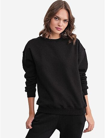 Conjunto acogedor de dos piezas de punto acanalado mixray