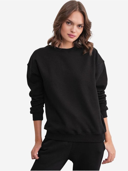 Conjunto acogedor de dos piezas de punto acanalado mixray - Kiabi Conjunto acogedor de dos piezas de punto acanalado mixray - Kiabi