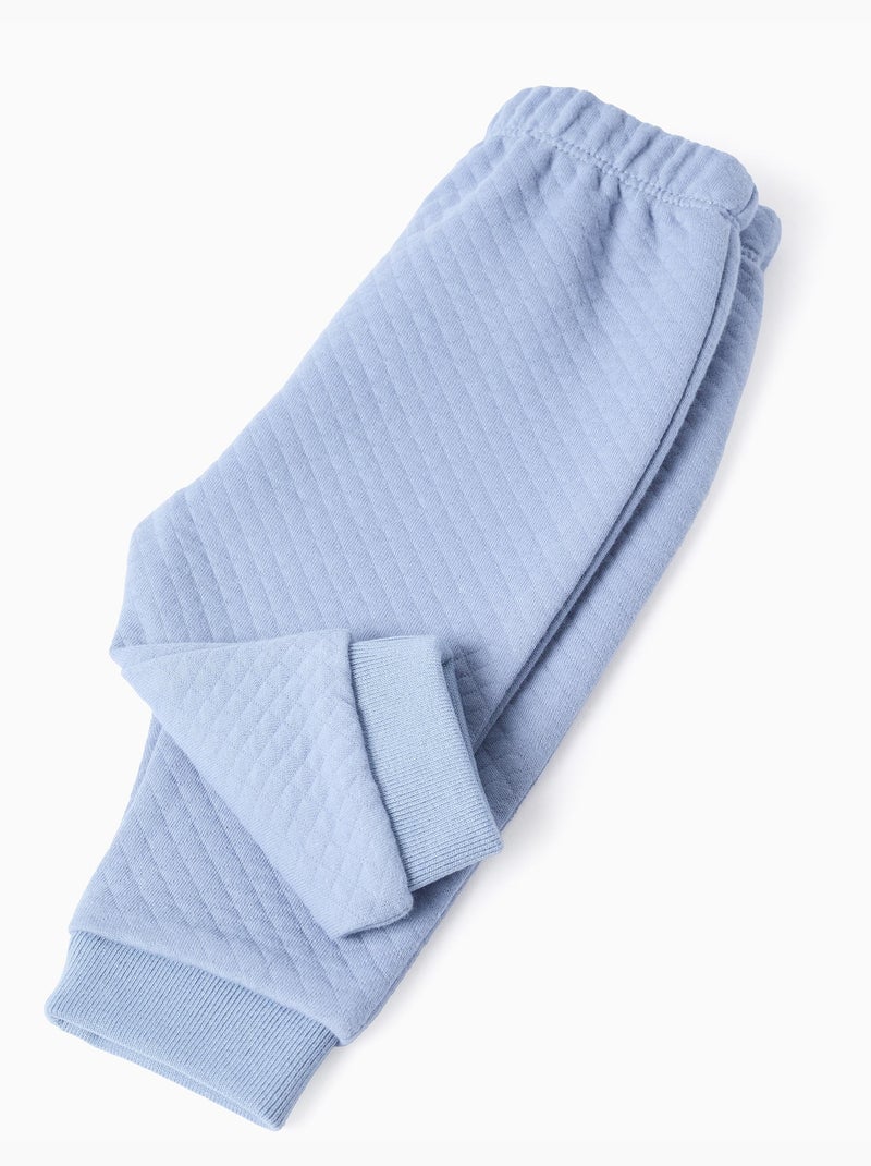 Conjunto acolchado con cierre, azul claro Azul claro - Kiabi