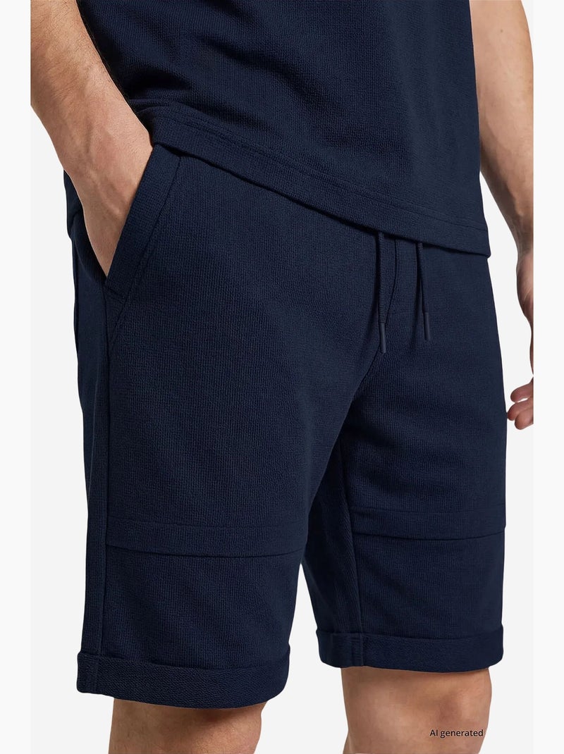 Conjunto active de hombre de mezcla de algodón tommy Azul marino - Kiabi
