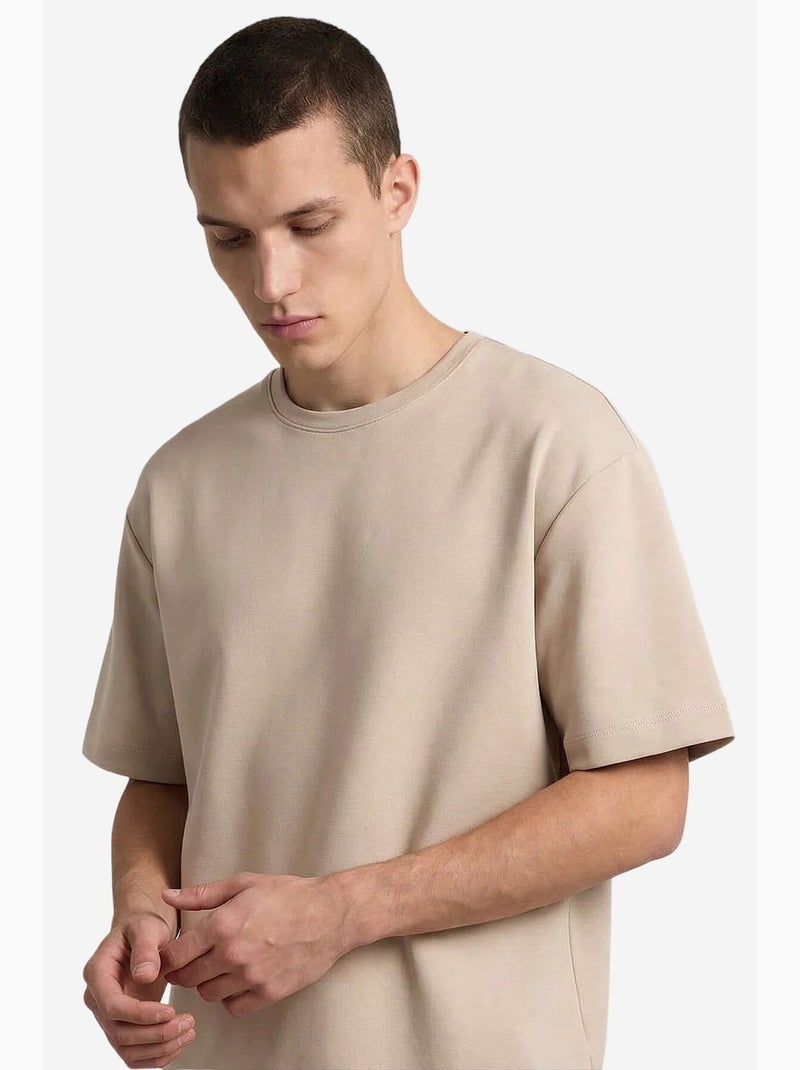 Conjunto active de hombre de poliéster-elastano tommy Beige arcilla - Kiabi