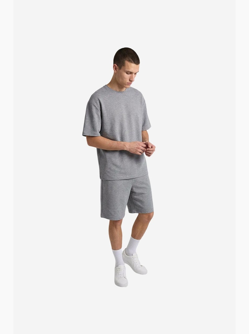 Conjunto active de hombre de poliéster-elastano tommy Gris - Kiabi