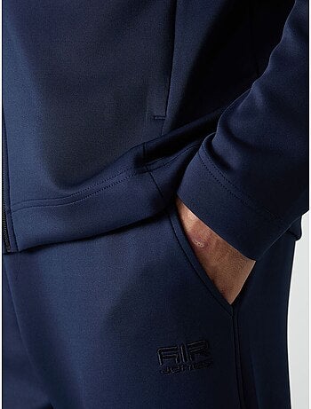 Conjunto active de hombre de scuba de poliéster con cuello con cremallera tommy