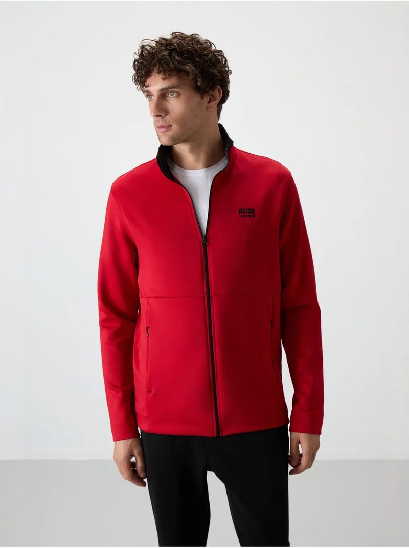 Conjunto active de hombre de scuba de poliéster con cuello con cremallera tommy Rojo - Kiabi