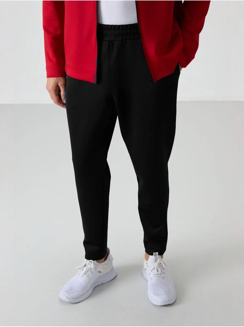Conjunto active de hombre de scuba de poliéster con cuello con cremallera tommy Rojo - Kiabi