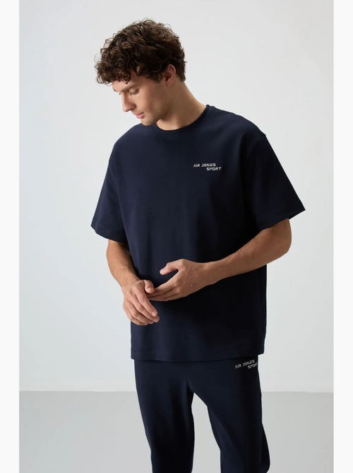 Conjunto active oversize de algodón y poliéster para hombre tommy - Kiabi