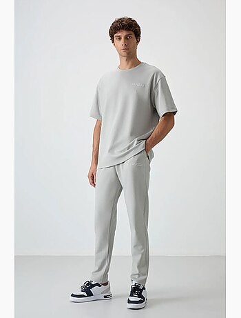 Conjunto active oversize de algodón y poliéster para hombre tommy