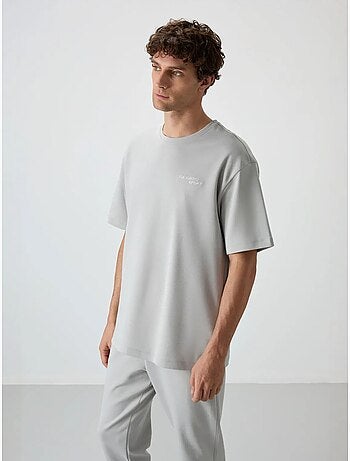 Conjunto active oversize de algodón y poliéster para hombre tommy
