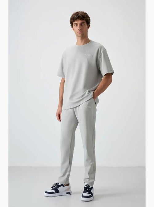 Conjunto active oversize de algodón y poliéster para hombre tommy - Kiabi