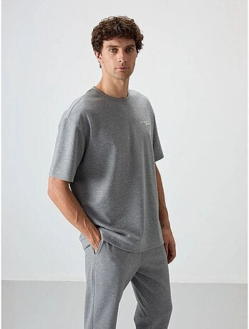Conjunto active oversize de algodón y poliéster para hombre tommy