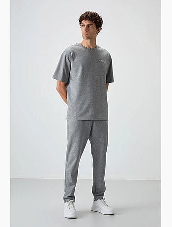 Conjunto active oversize de algodón y poliéster para hombre tommy