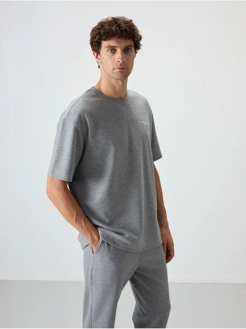 Conjunto active oversize de algodón y poliéster para hombre tommy - Kiabi