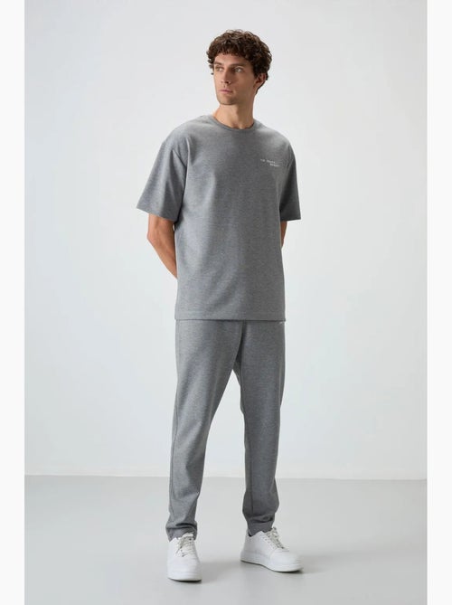 Conjunto active oversize de algodón y poliéster para hombre tommy - Kiabi