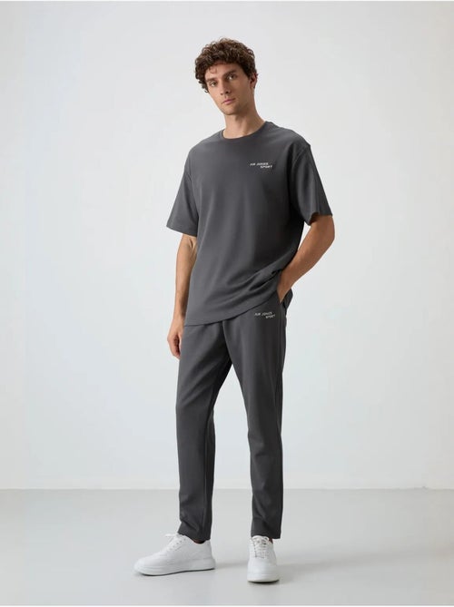 Conjunto active oversize de algodón y poliéster para hombre tommy - Kiabi