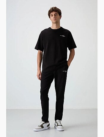 Conjunto active oversize de algodón y poliéster para hombre tommy