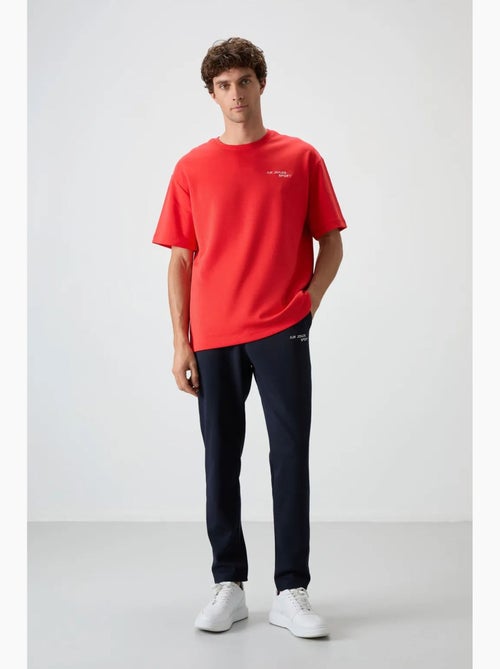 Conjunto active oversize de algodón y poliéster para hombre tommy - Kiabi