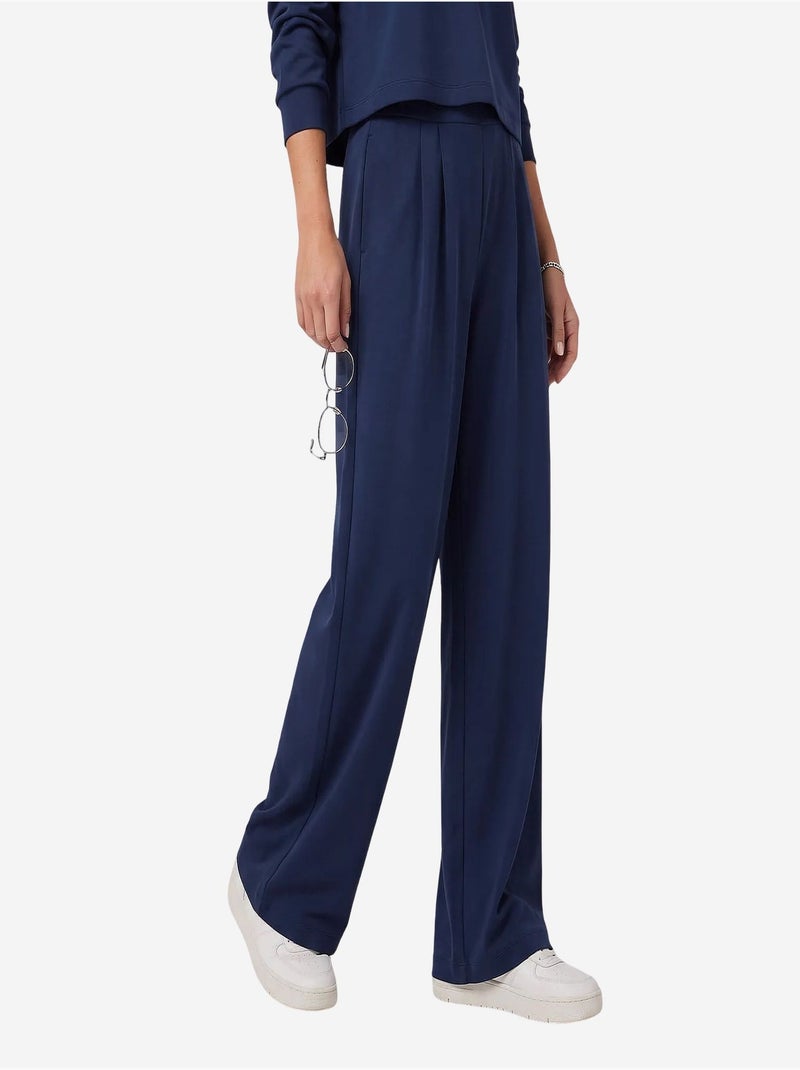 Conjunto activo de mujer tommy Azul marino - Kiabi