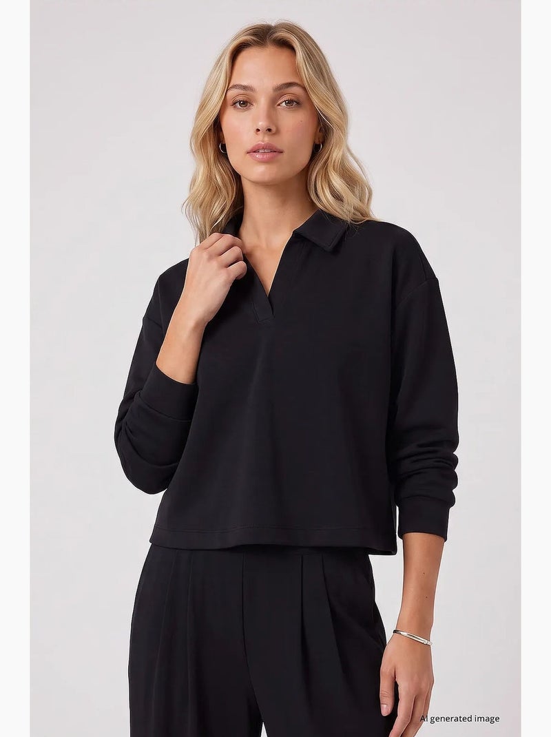 Conjunto activo de mujer tommy Negro - Kiabi