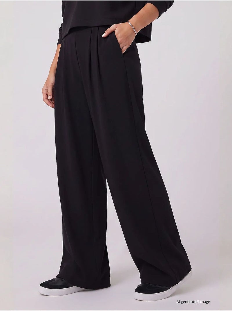 Conjunto activo de mujer tommy Negro - Kiabi