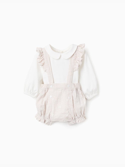 Conjunto Babygrow Completo de Manga Larga - Kiabi