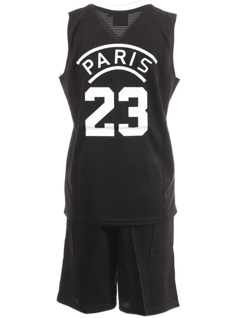 Conjunto Baloncesto Niño Paris Sport Zone Negro - Kiabi