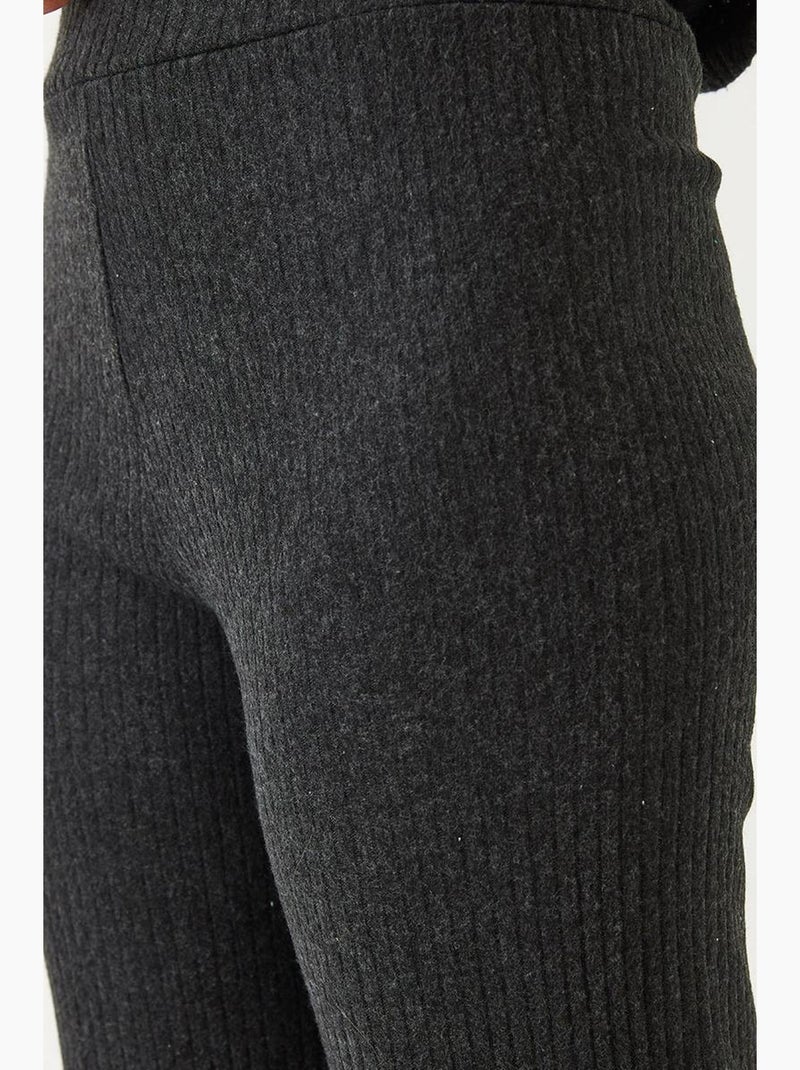 Conjunto básico de dos piezas con cuello redondo lucci Gris medio - Kiabi