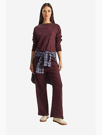 Conjunto básico de dos piezas con cuello redondo lucci