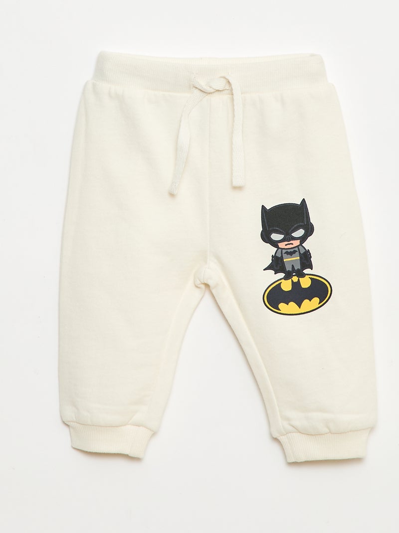 Conjunto 'Batman' 'DCcomics' de algodón Blanco - Kiabi