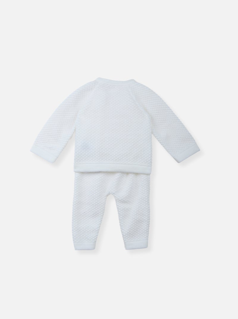 Conjunto Bebé Blanco - Kiabi