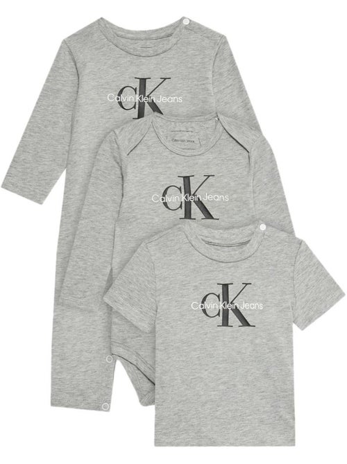 Conjunto Bebé Niño Calvin Klein Jeans - Kiabi Conjunto Bebé Niño Calvin Klein Jeans - Kiabi