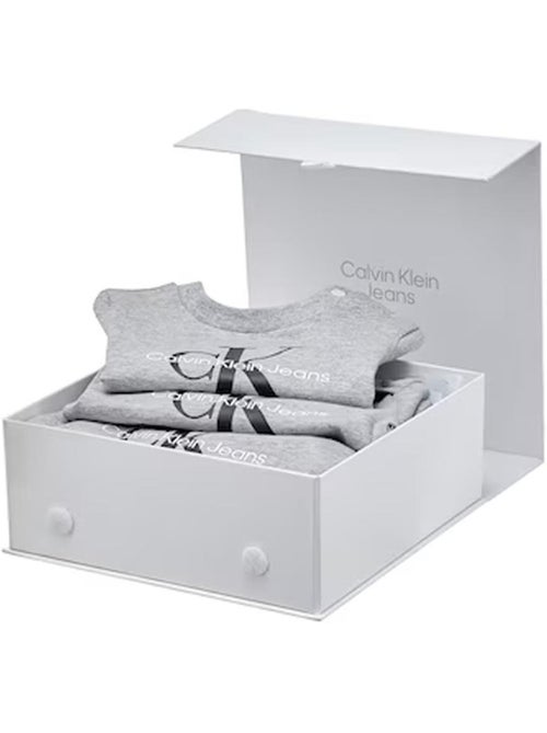 Conjunto Bebé Niño Calvin Klein Jeans - Kiabi Conjunto Bebé Niño Calvin Klein Jeans - Kiabi