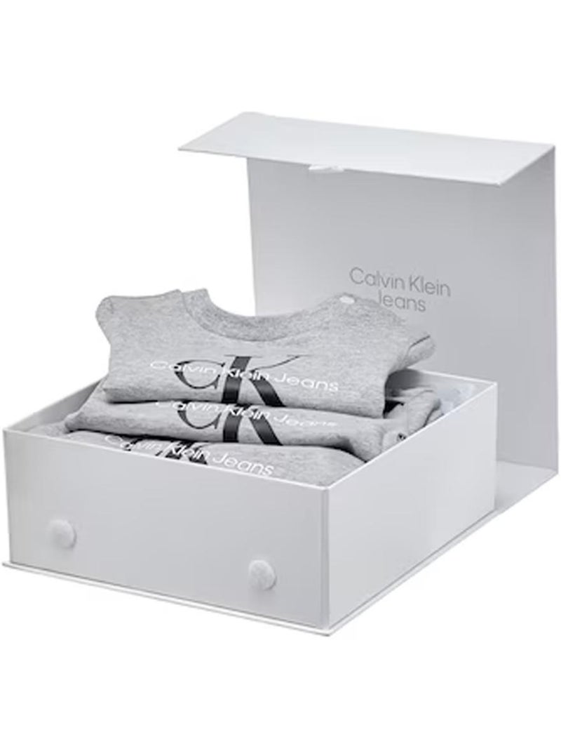 Conjunto Bebé Niño Calvin Klein Jeans Gris plateado - Kiabi