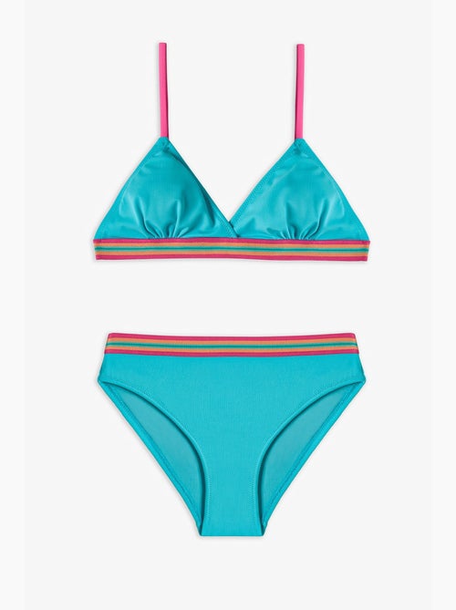 Conjunto bikini triángulo island niña penti - Kiabi Conjunto bikini triángulo island niña penti - Kiabi