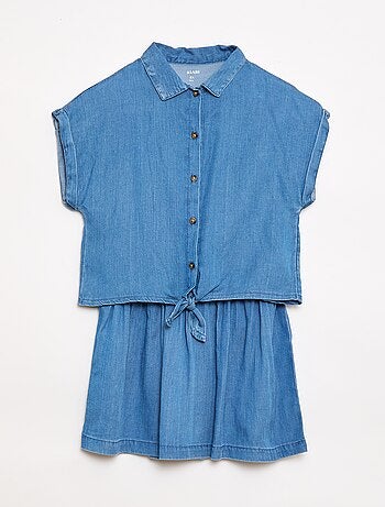 Conjunto blusa + falda - 2 piezas