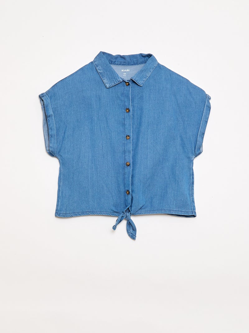 Conjunto blusa + falda - 2 piezas Azul - Kiabi