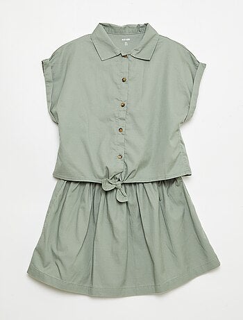 Conjunto blusa + falda - 2 piezas