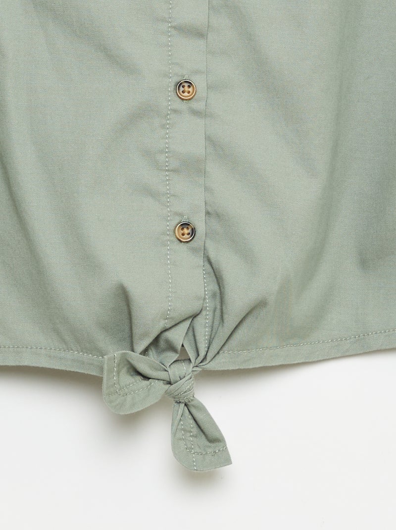 Conjunto blusa + falda - 2 piezas Verde - Kiabi