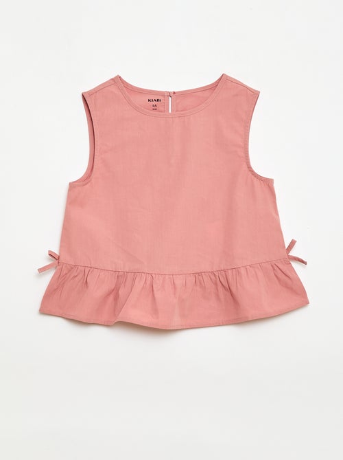 Conjunto blusa sin mangas + pantalón - 2 piezas - Kiabi