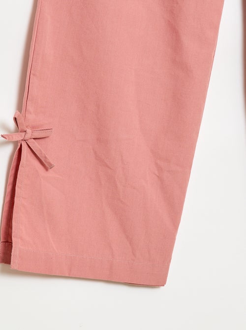 Conjunto blusa sin mangas + pantalón - 2 piezas - Kiabi