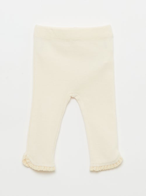 Conjunto blusa vaquera + leggings - 2 piezas - Kiabi