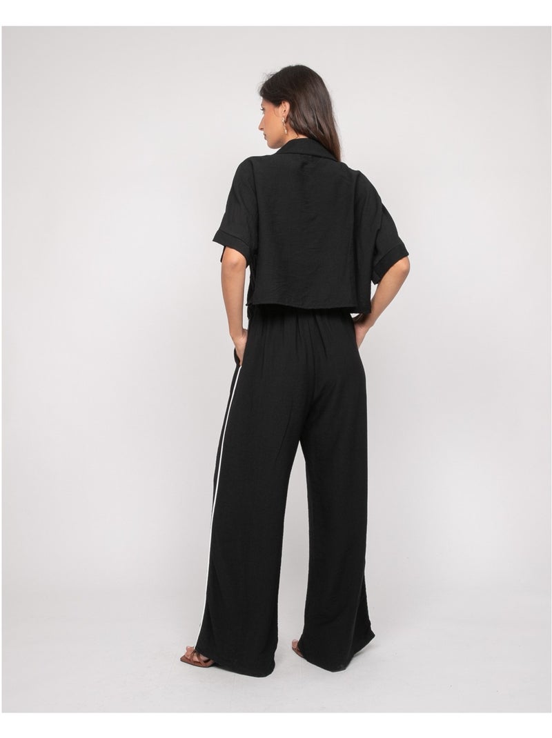 Conjunto blusa y pantalón EPAVIA Negro - Kiabi