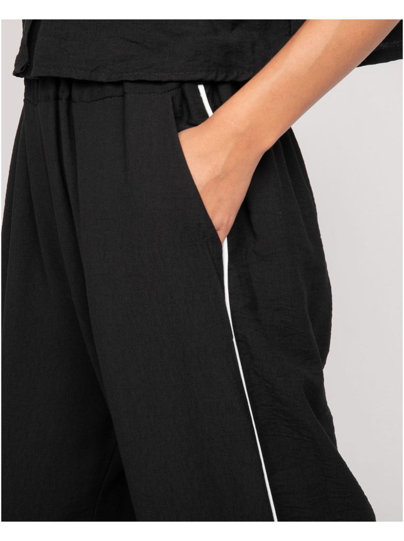 Conjunto blusa y pantalón EPAVIA Negro - Kiabi