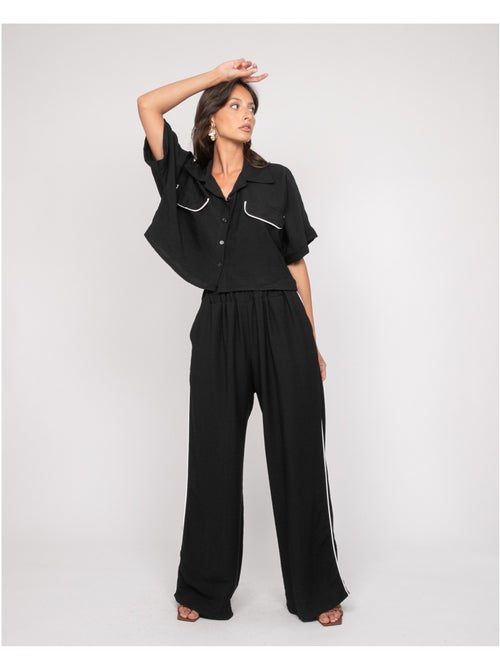 Conjunto blusa y pantalón EPAVIA - Kiabi Conjunto blusa y pantalón EPAVIA - Kiabi
