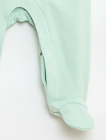 Conjunto body de manga larga + peto con pies