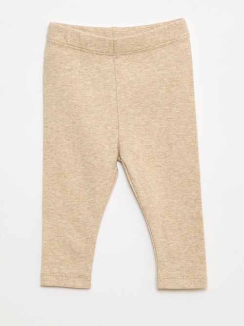 Conjunto body + leggings + gorro navideño de algodón - Kiabi