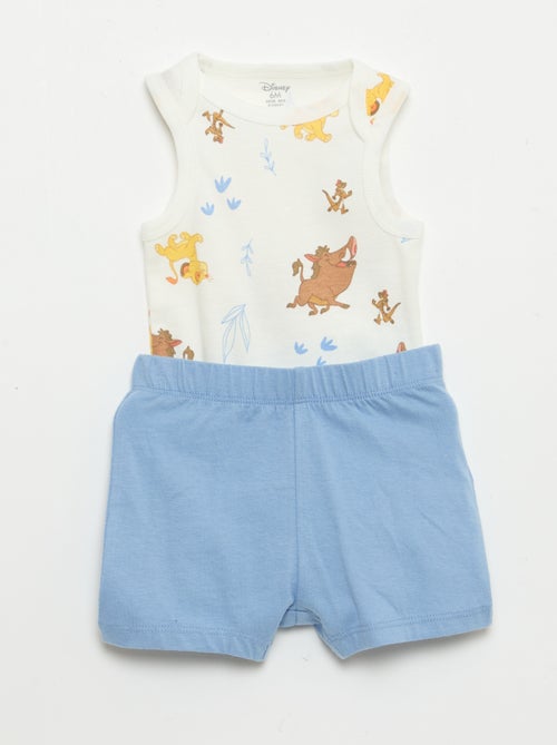 Conjunto body + Pantalón corto 'Disney' 'El Rey León' - Kiabi