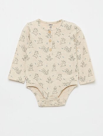 Conjunto body + peto de punto + gorro 'Disney' - 3 piezas